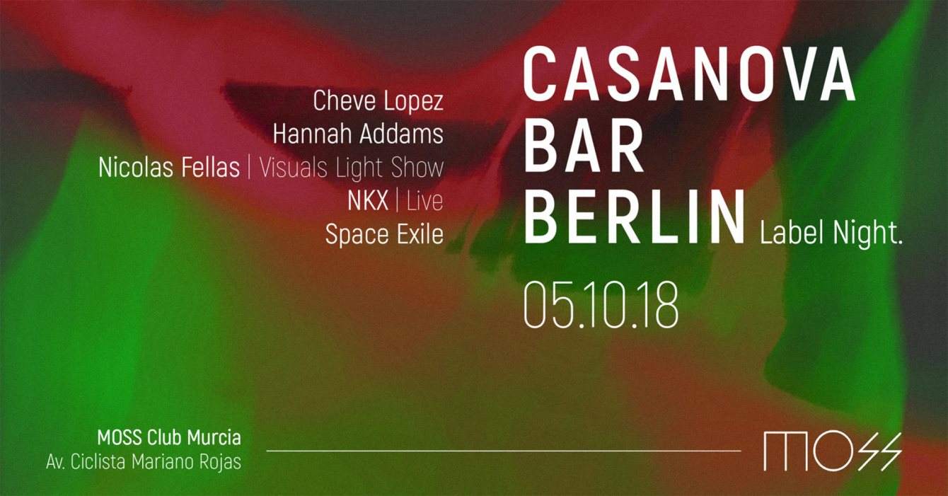 Casanova Bar Berlin / Label Night - フライヤー裏