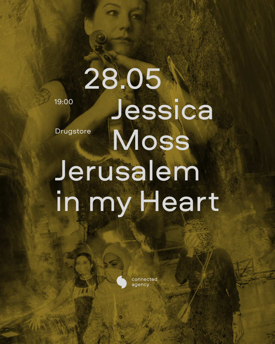 Jessica Moss - Jerusalem In My Heart - フライヤー表