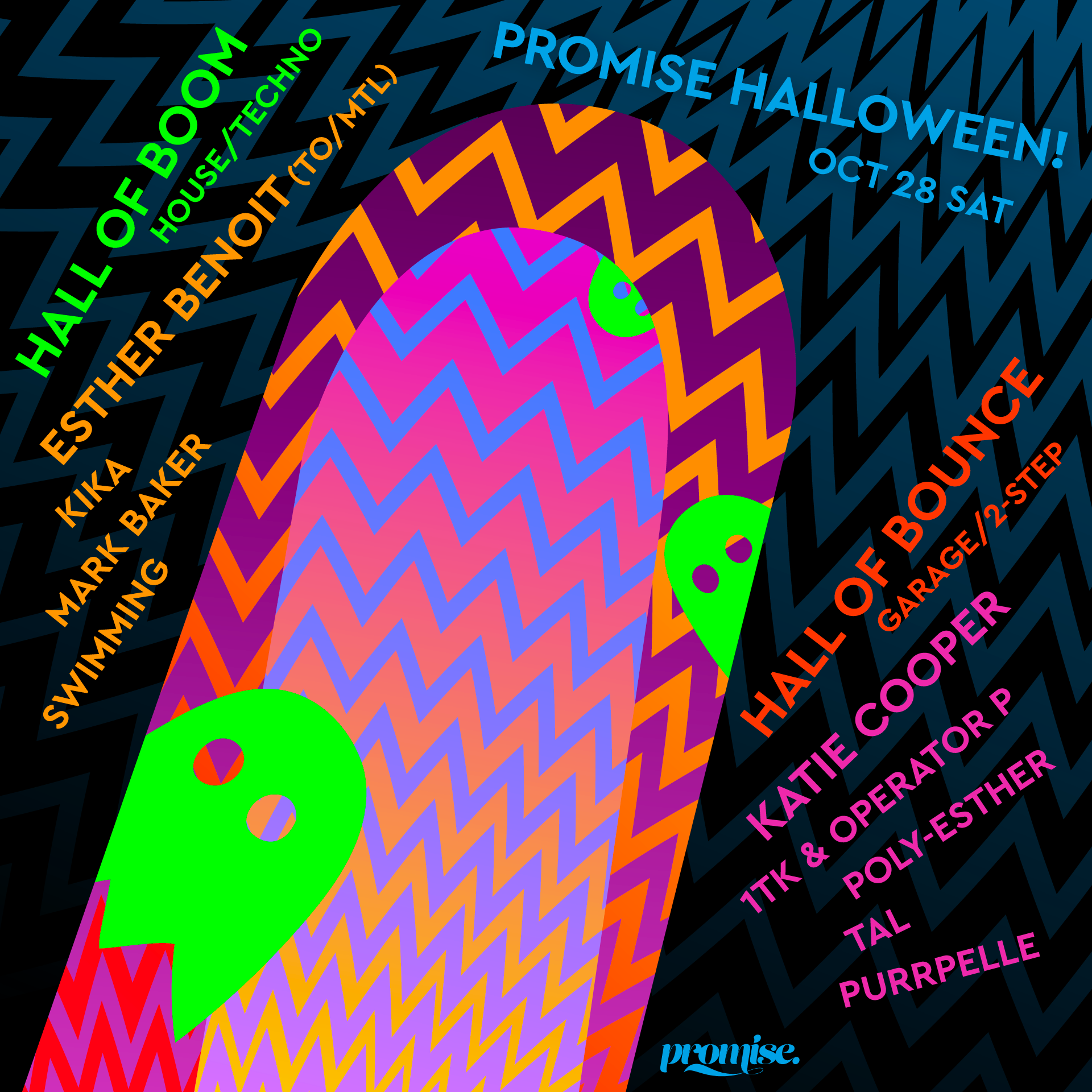 Promise Halloween - フライヤー表