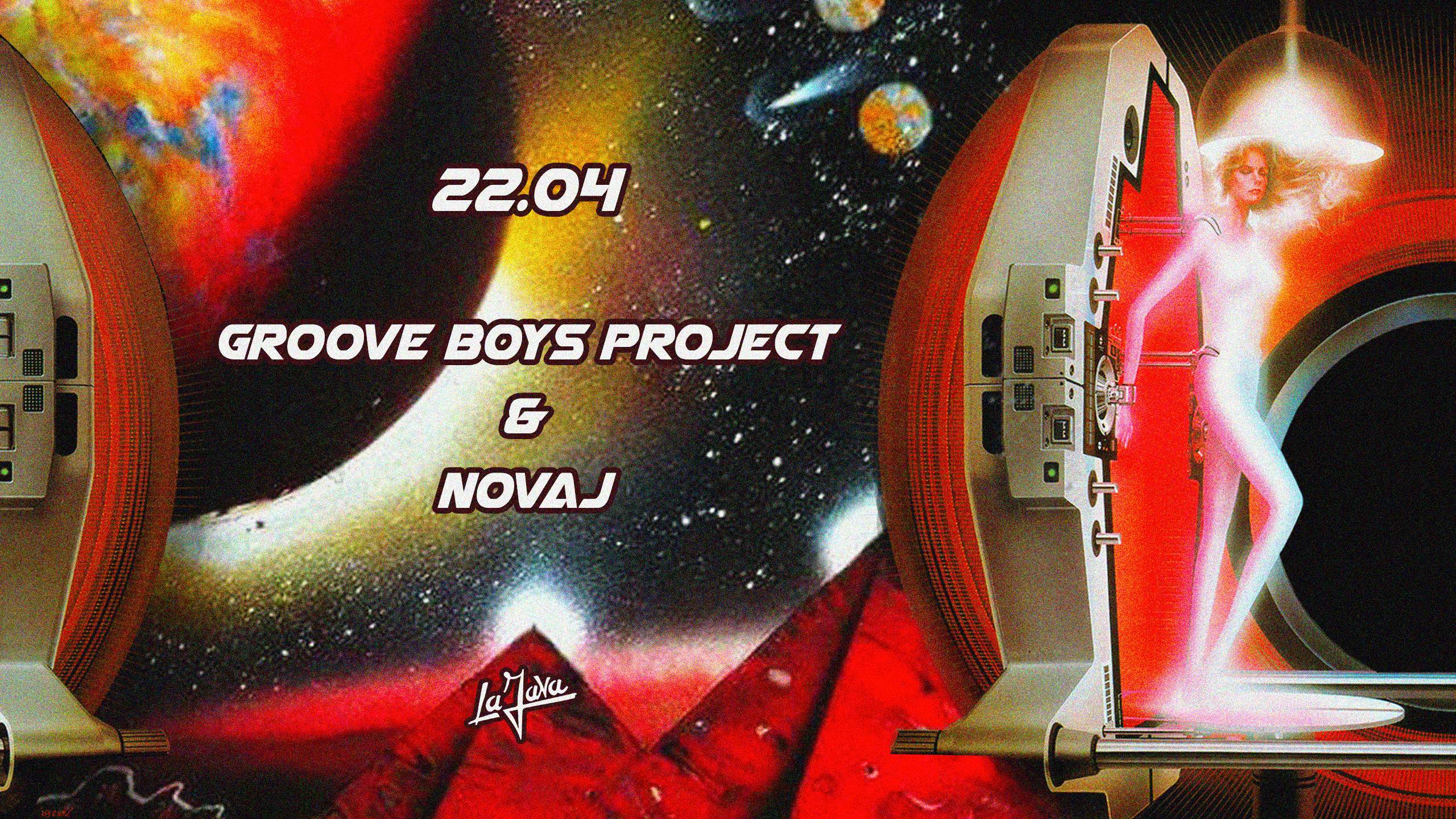 LA JAVA: Groove Boys Projetc & Novaj 新し at La Java, Paris