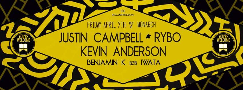 The Decompression with Justin Campbell / Kevin Anderson / Rybo - Página frontal
