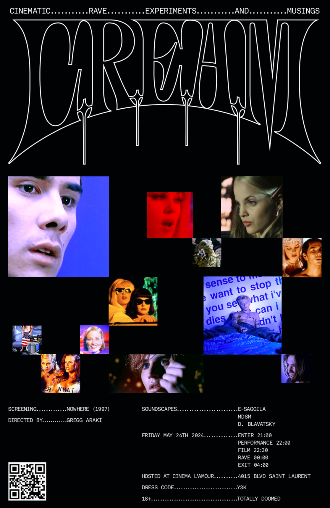 NOWHERE (1997) E‐Saggila / MDSM / D.Blavatsky - Página frontal