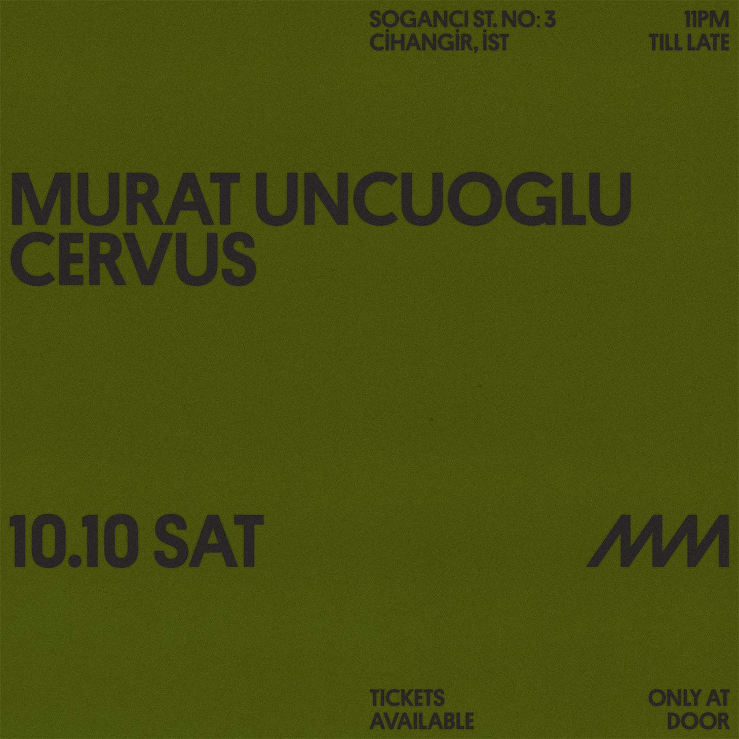 Murat Uncuoglu / Cervus at Minimüzikhol, Istanbul