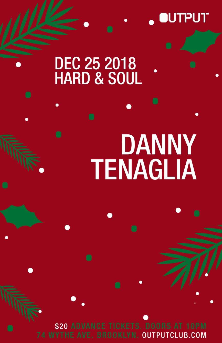 Hard & Soul: Christmas Day with Danny Tenaglia - Página trasera