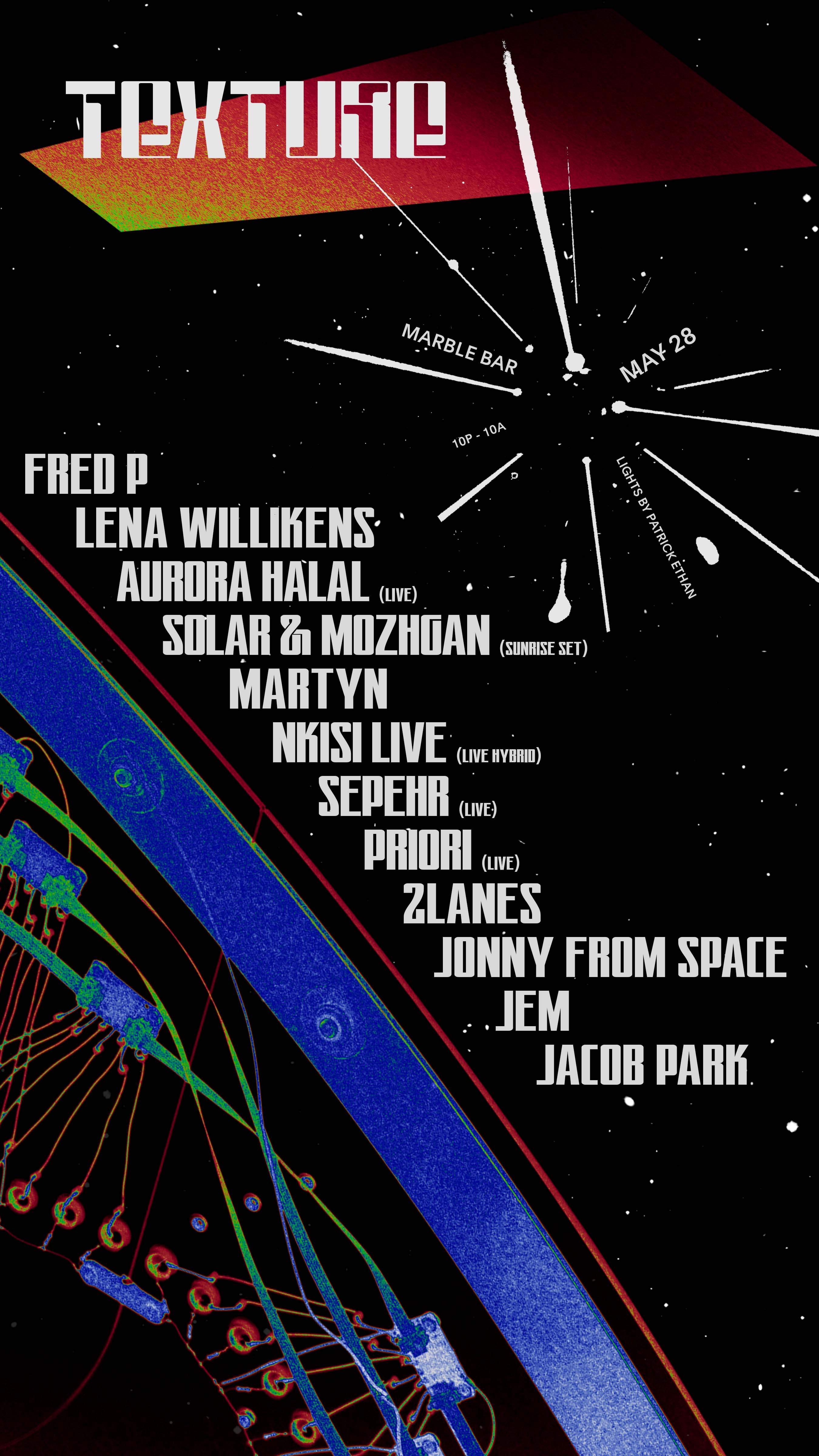 Texture / Memorial Weekend All Nighter bij Marble Bar, Detroit