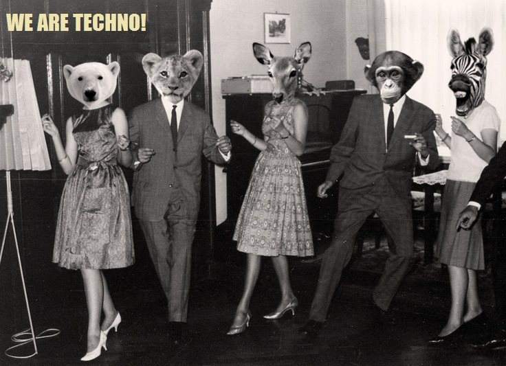 We Are Techno - フライヤー表