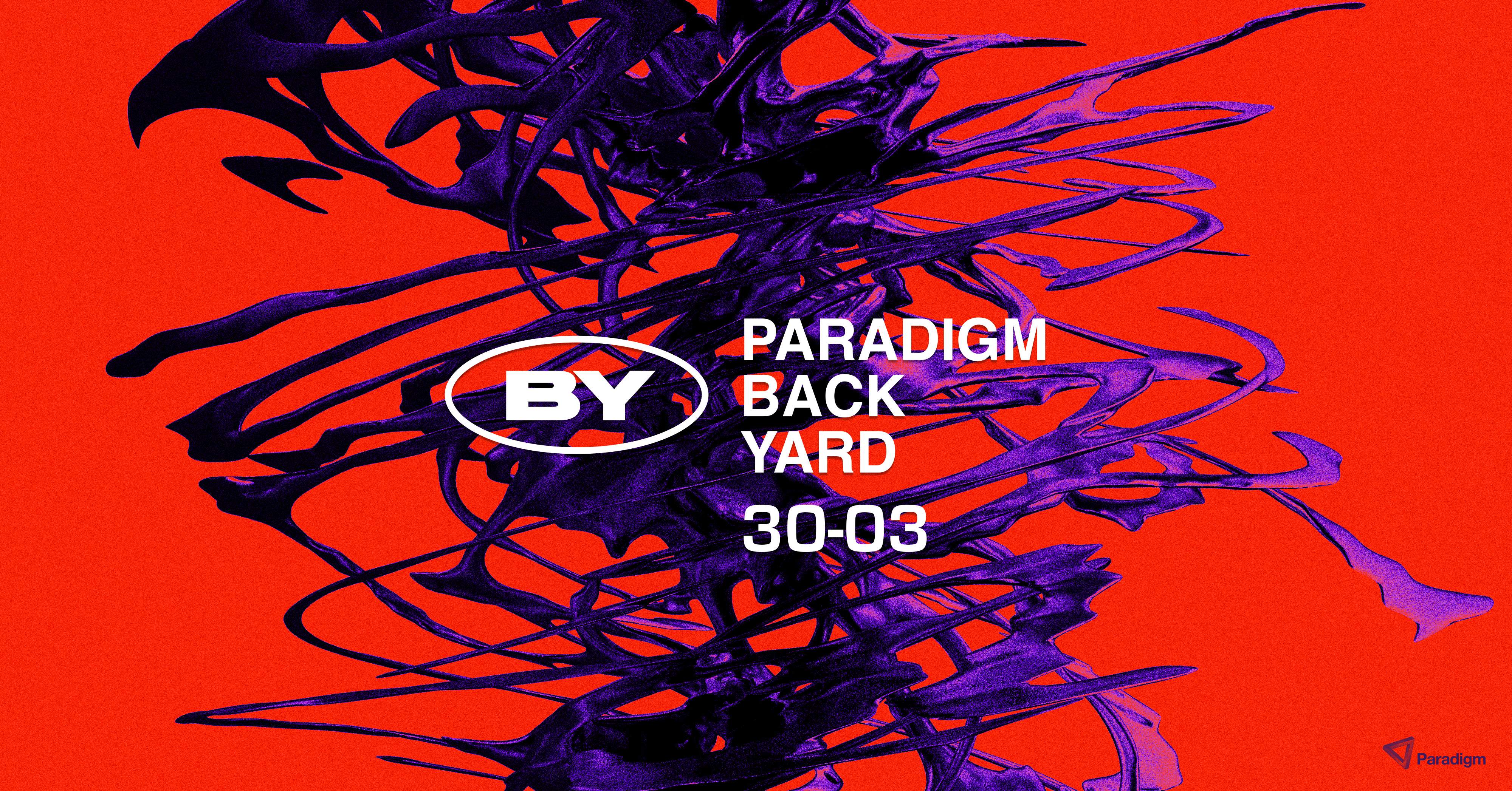Paradigm Backyard - フライヤー表