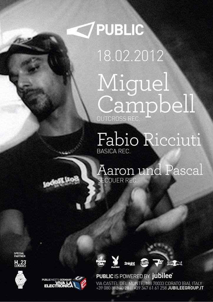 Miguel Campbell - Página frontal
