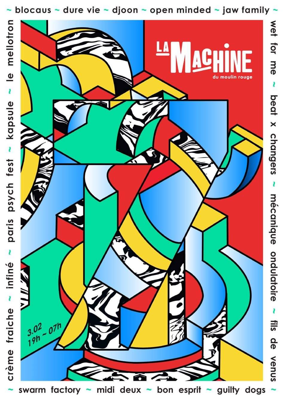 La Machine: 7 Ans - Página frontal