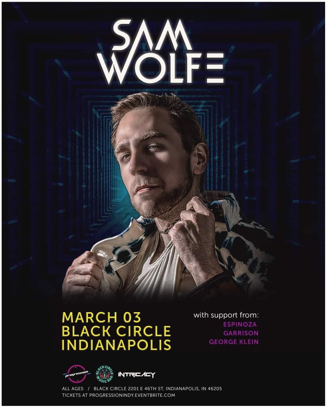 Sam Wolfe (Indianapolis Debut) at Black Circle Indy, Indiana