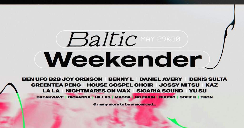 [RESCHEDULED] Baltic Weekender 2020 - Página frontal