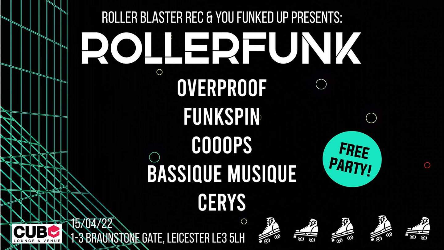 Rollerfunk Free Party - Página frontal
