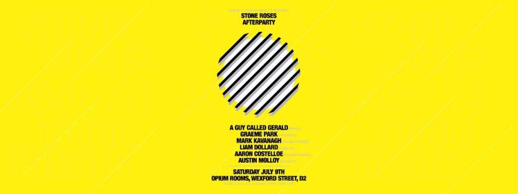 Stone Roses Afterparty - A Guy Called Gerald & Graeme Park - Página frontal