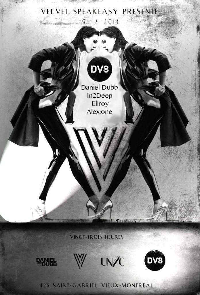 DV8 Showcase - フライヤー表