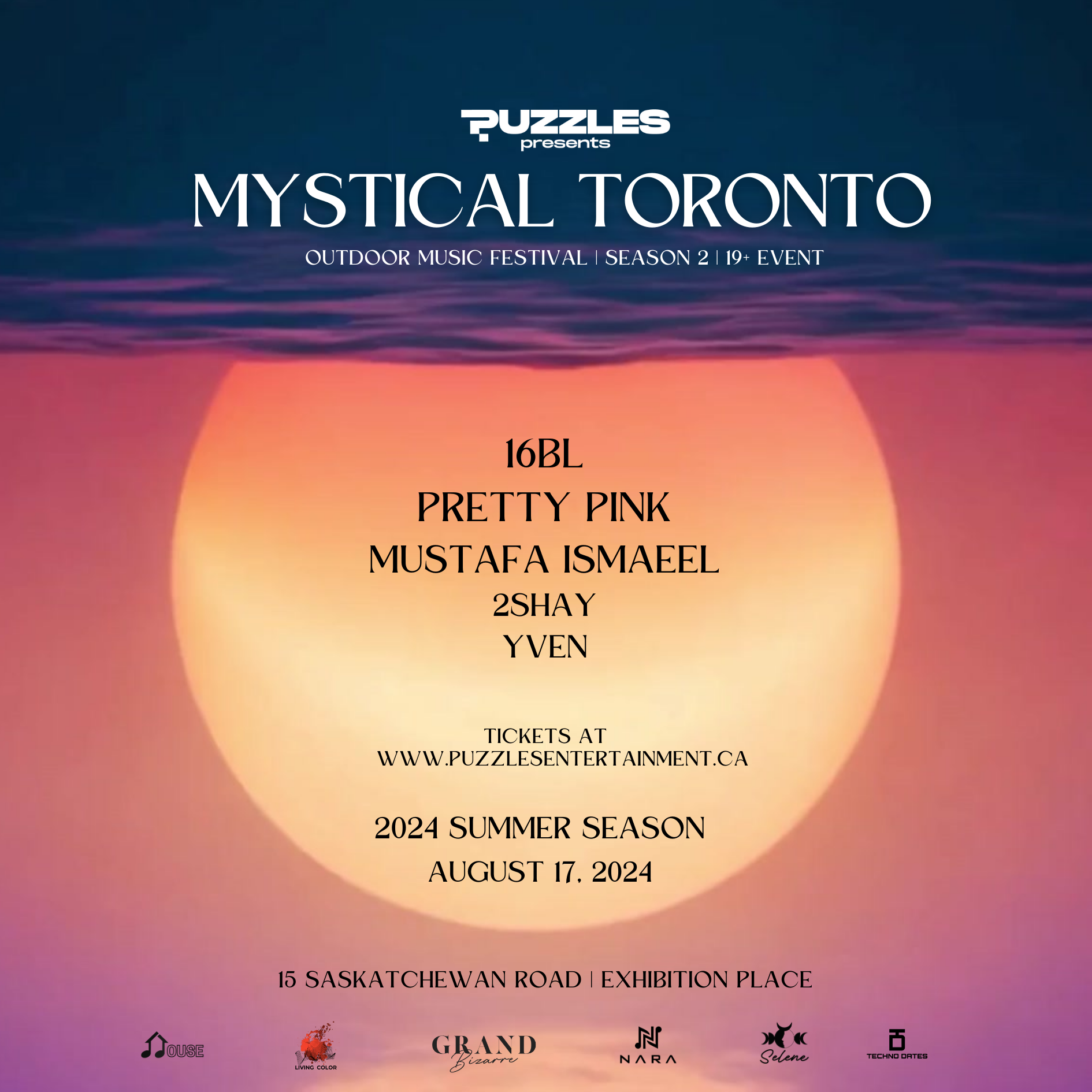 Mystical Toronto: 16BL- Pretty Pink- Mustafa Ismaeel - Página frontal