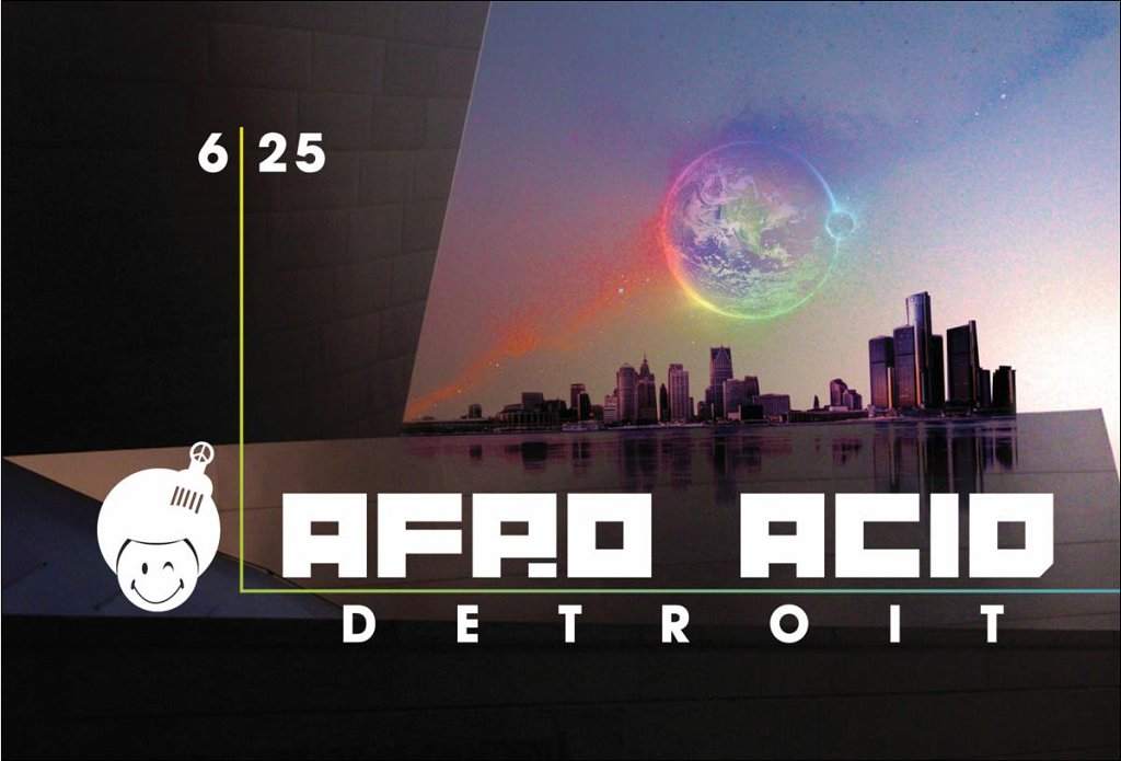 Afro Acid Detroit - Página trasera
