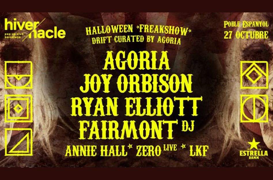 Hivernacle Pop Up Club #1: Halloween Freakshow - Drift Curated by Agoria w.Joy Orbison y más - Página trasera