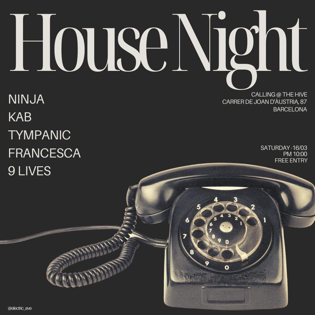[FREE ENTRANCE] - House Night - Página frontal