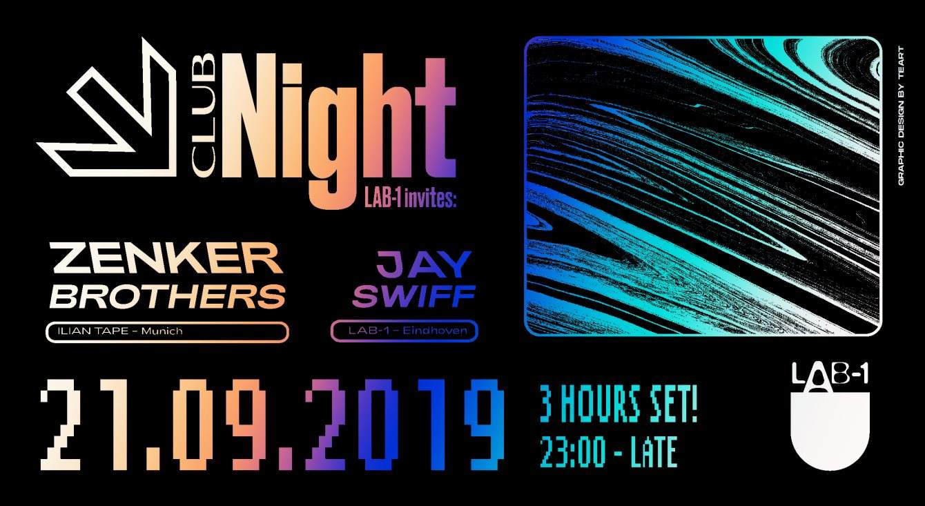 LAB-1 Clubnight: Zenker Brothers - Página trasera
