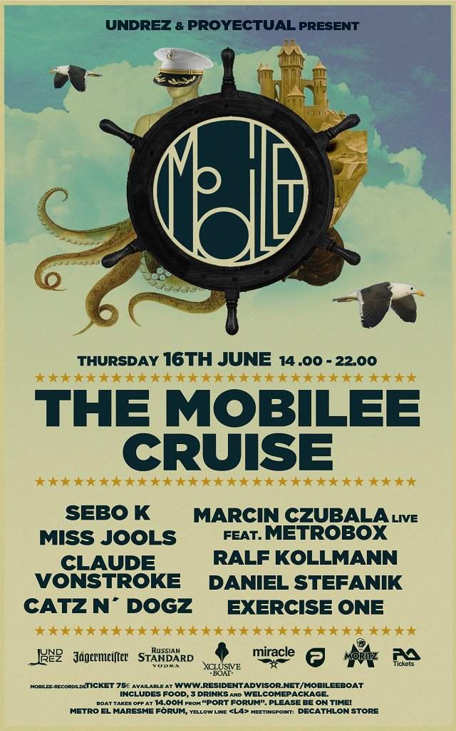 The Mobilee Cruise - フライヤー表