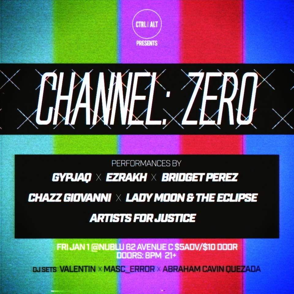 Channel: Zero - フライヤー表