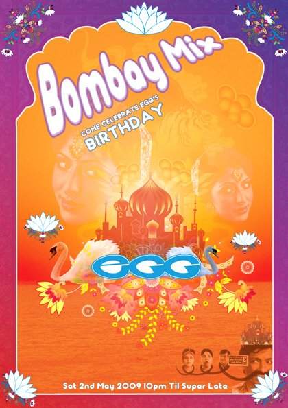Bombay Mix- Come & Celebrate Eggs Birthday - Página frontal