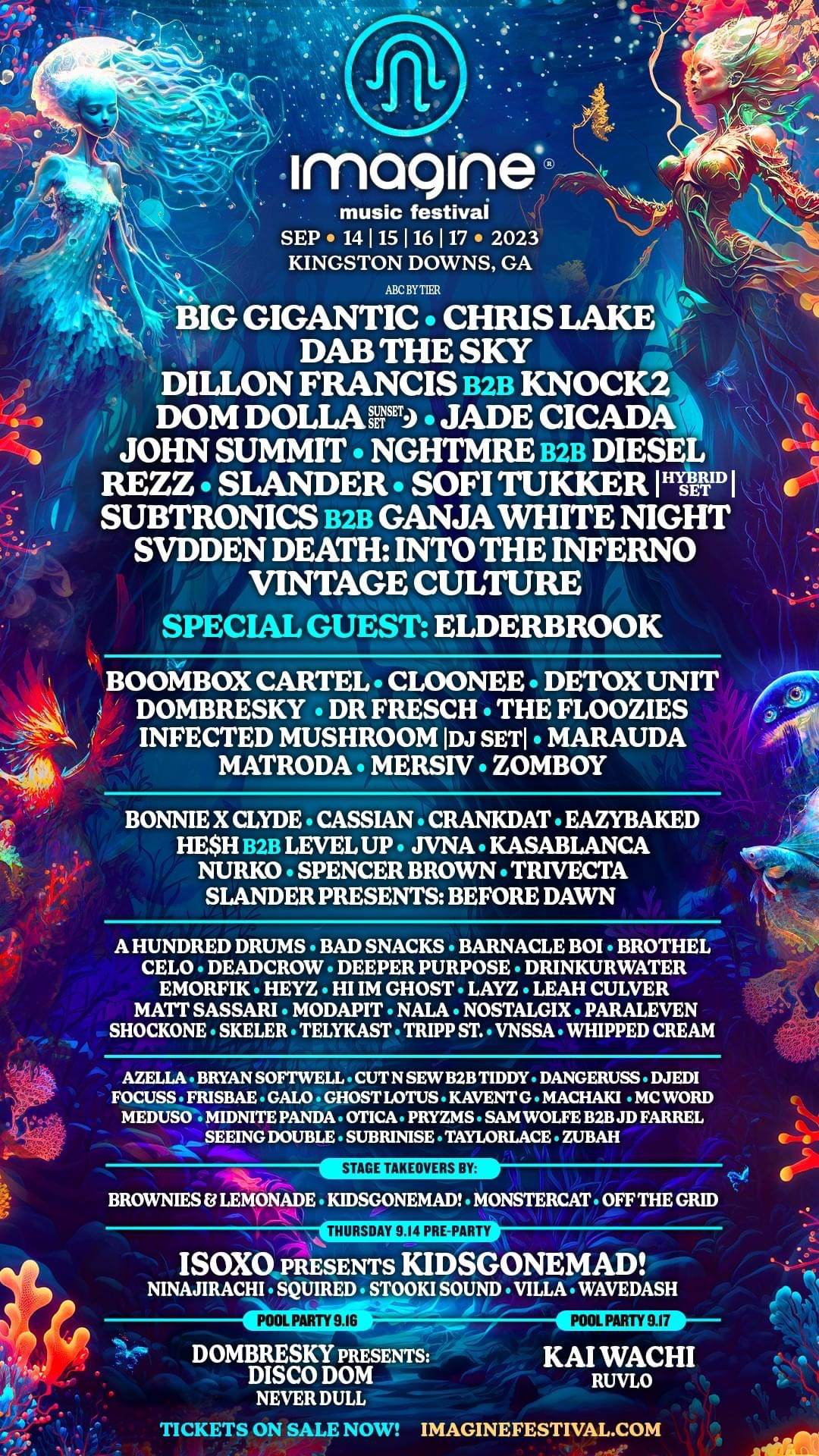 Imagine Music Festival 2023 - Promo Code: ENCORE en TBA - Kingstown ...