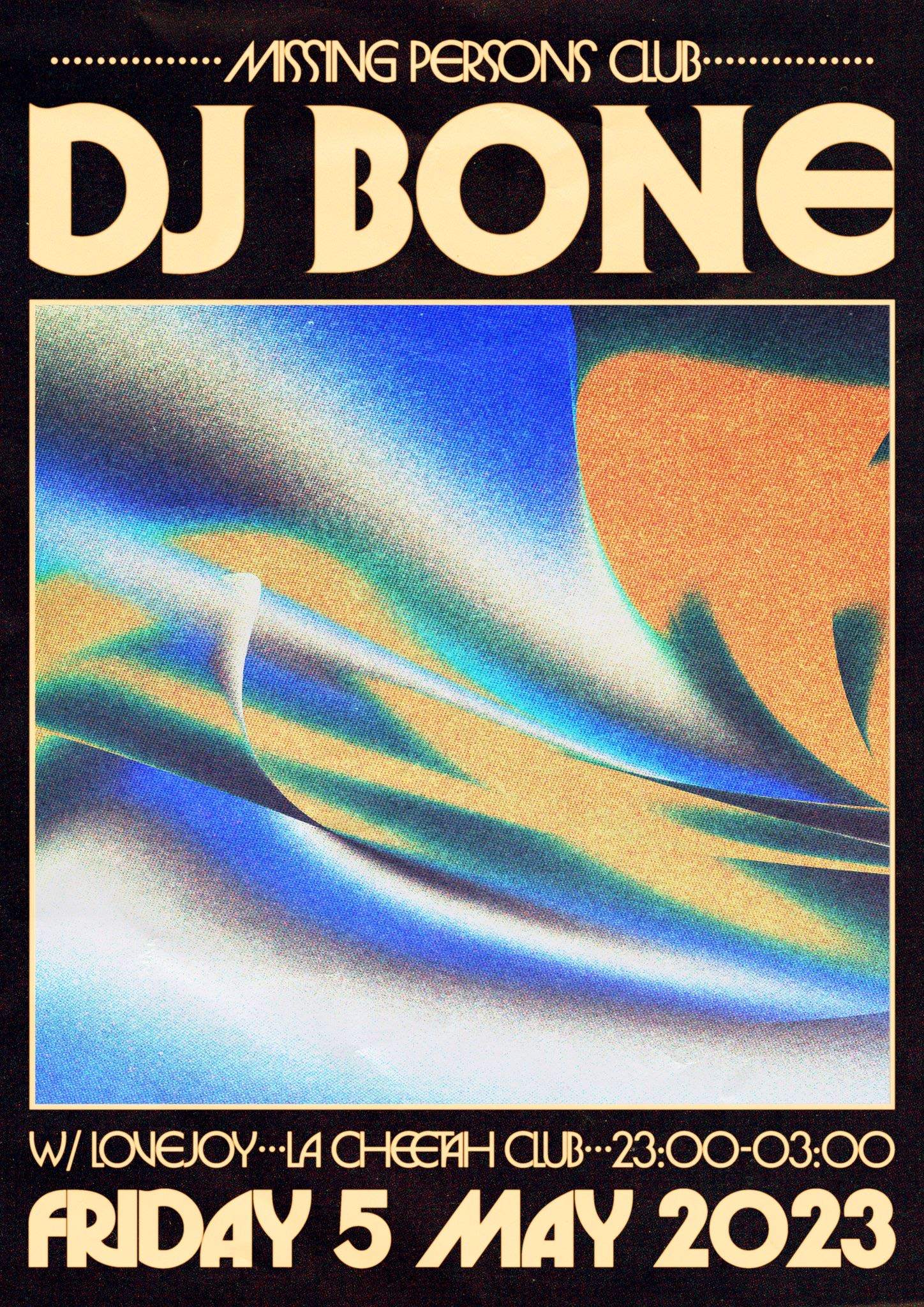 Missing Persons Club // DJ Bone // Lovejoy - Página frontal