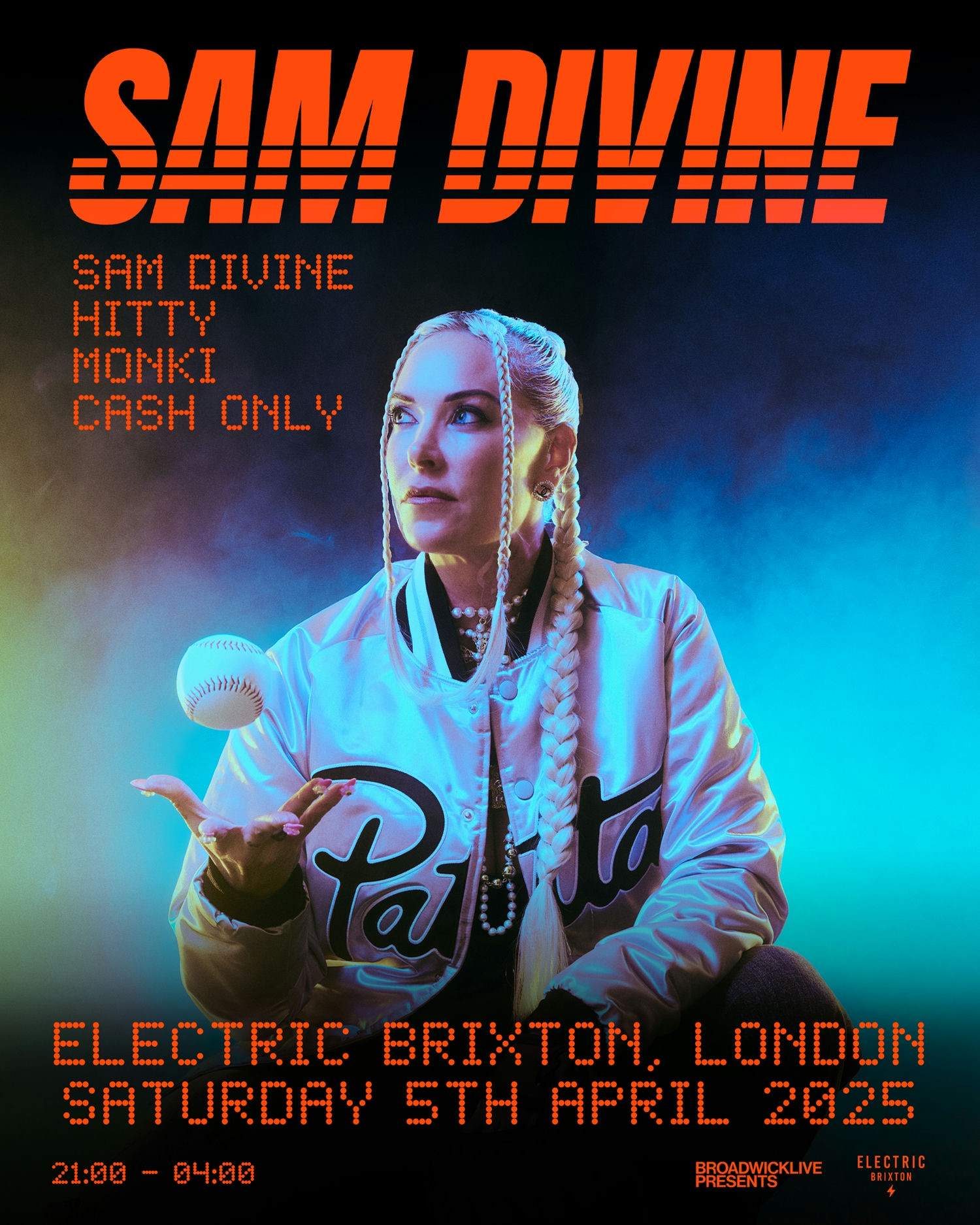 Sam Divine presents Home Run Tour: Sam Divine, hitty, Monki, Cash Only ...