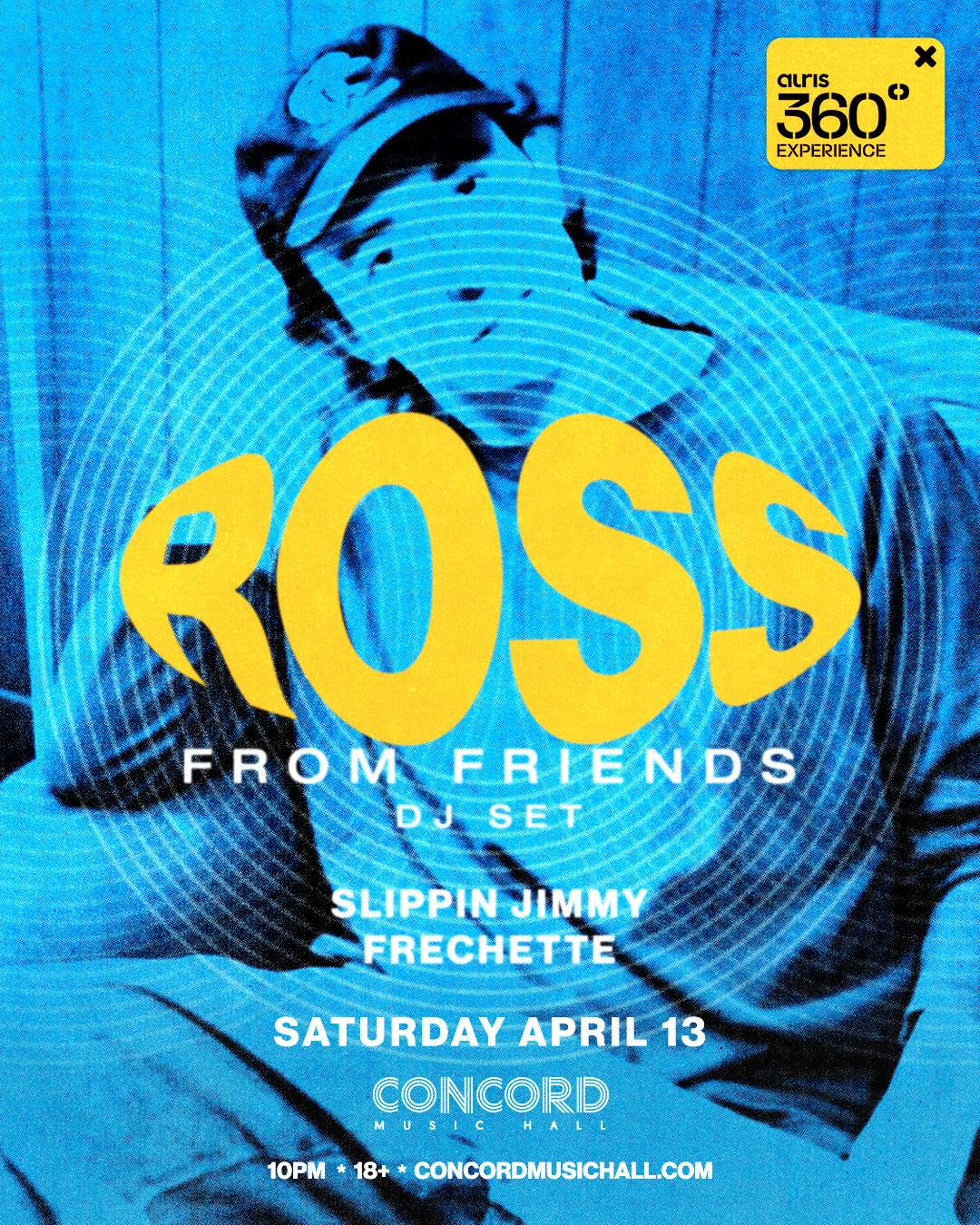 Ross From Friends - フライヤー表