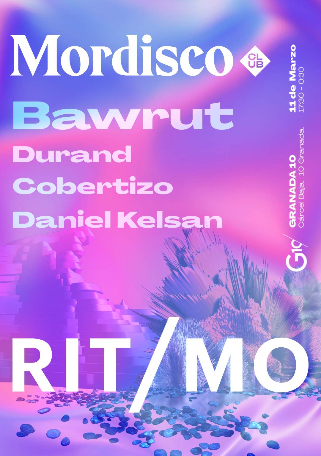 Mordisco CLUB: RIT/MO FESTIVAL PRESENTATION with Bawrut - フライヤー表