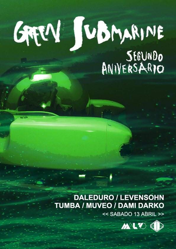 Green Submarine: 2do Aniversario - Página frontal