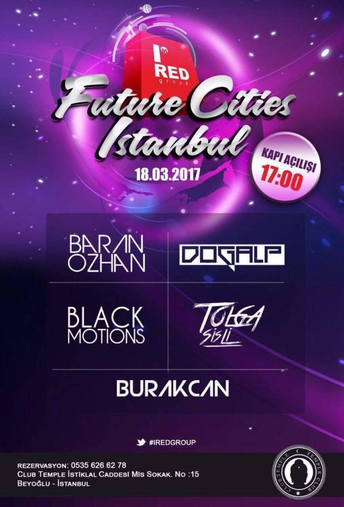 Future Cities Istanbul - フライヤー表
