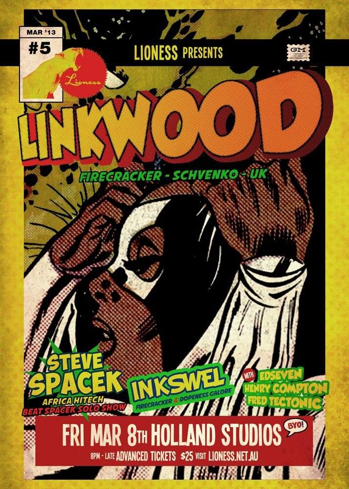 Lioness presents Linkwood and Steve Spacek  - フライヤー表