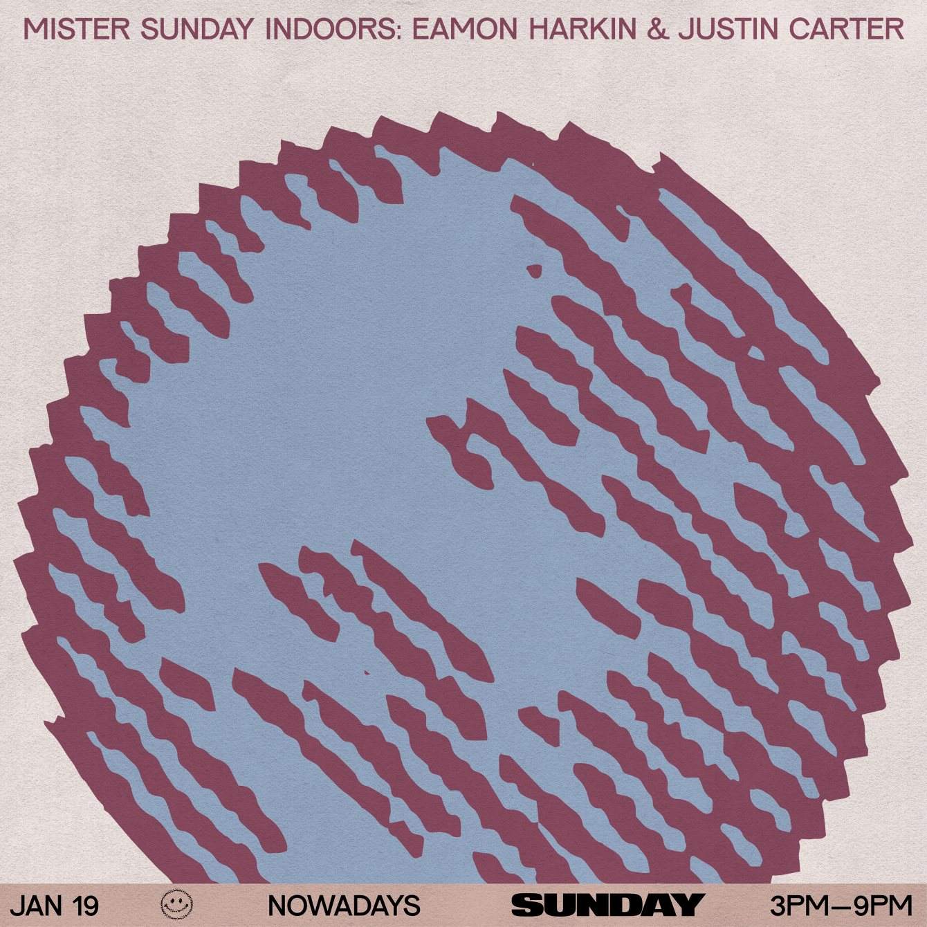 Mister Sunday Indoors: Eamon Harkin and Justin Carter - Página trasera