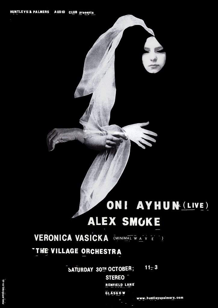 H&p presents Oni Ayhun, Alex Smoke, Veronica Vasicka & The Village Orchestra - Página trasera