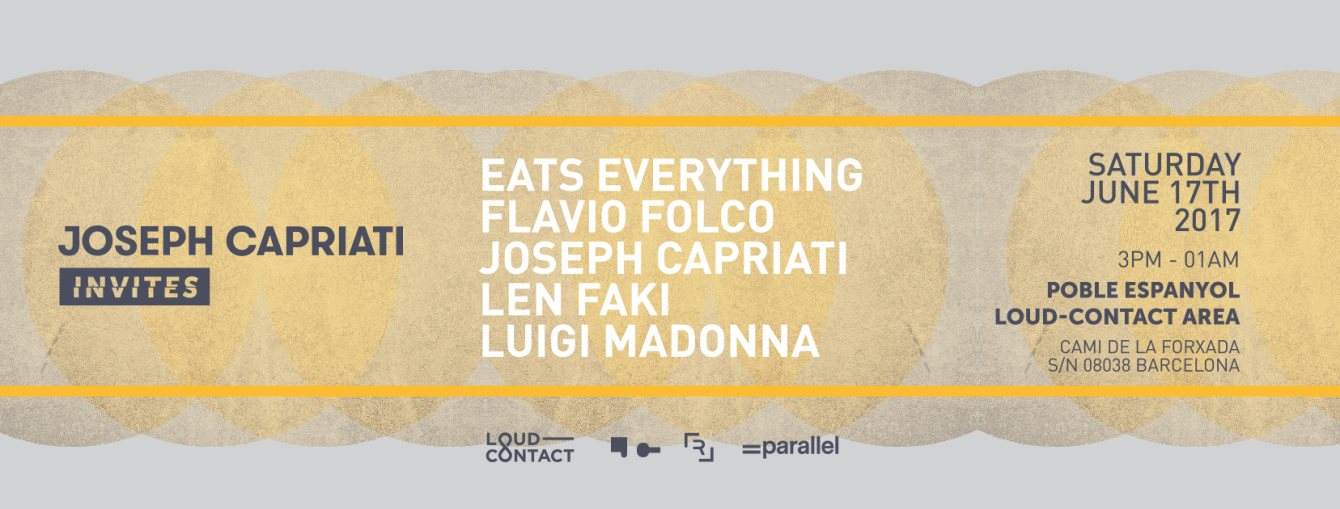 Sold Out - Joseph Capriati Invites - Página frontal