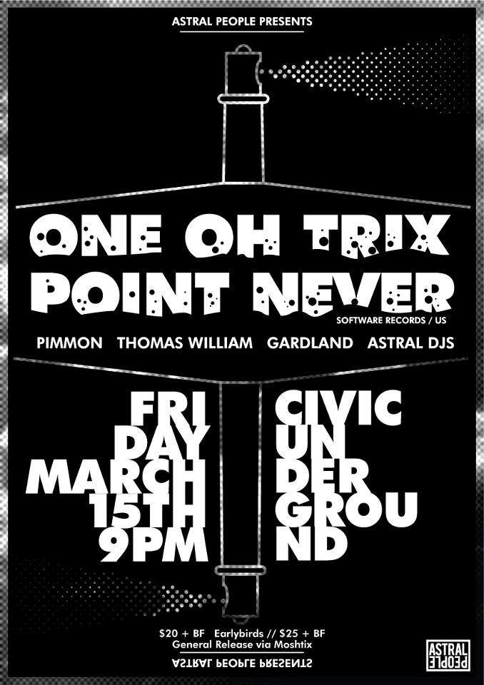 Astral People presents Oneohtrix Point Never - Página frontal