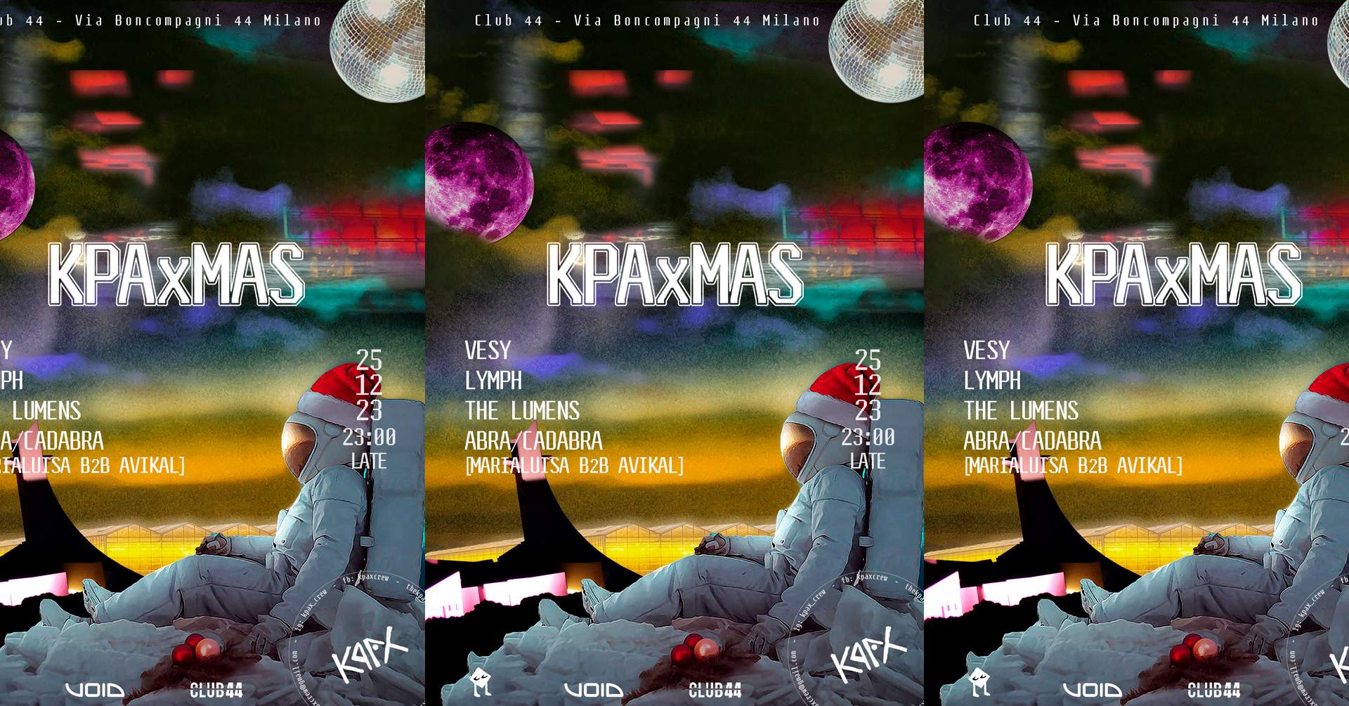 KPAXMAS - Página frontal
