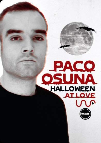 Made Event presents Paco Osuna, Halloween - Página frontal