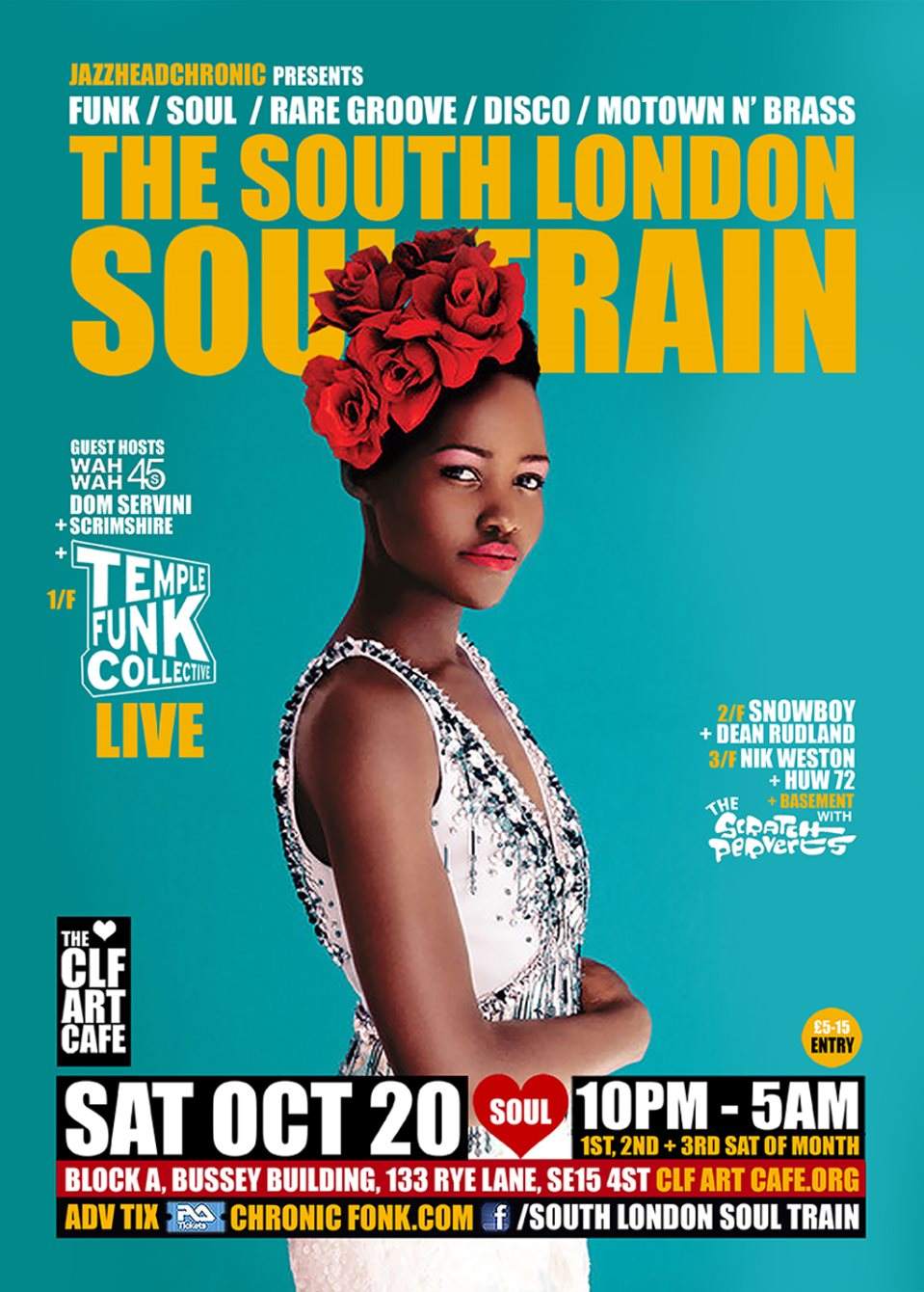 The South London Soul Train with Bad Rabbits (Live) - More on 4 Floors - Página trasera