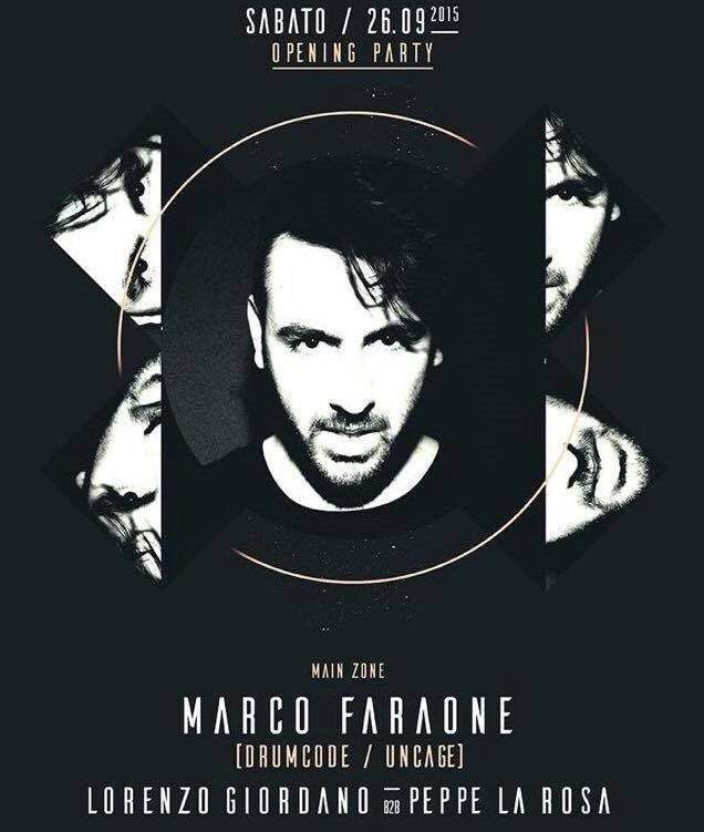 Opening Party . Noctisclub with Marco Faraone - Página frontal