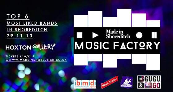 Made in Shoreditch: Music Factory - Página frontal