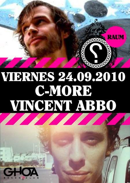 Raum presents: C-More & Vincent Abbo - Página frontal