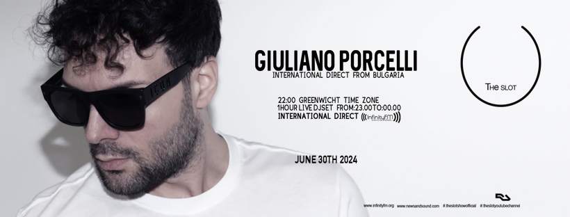 INFINITY FM presenta _ Giuliano Porcelli - Página trasera