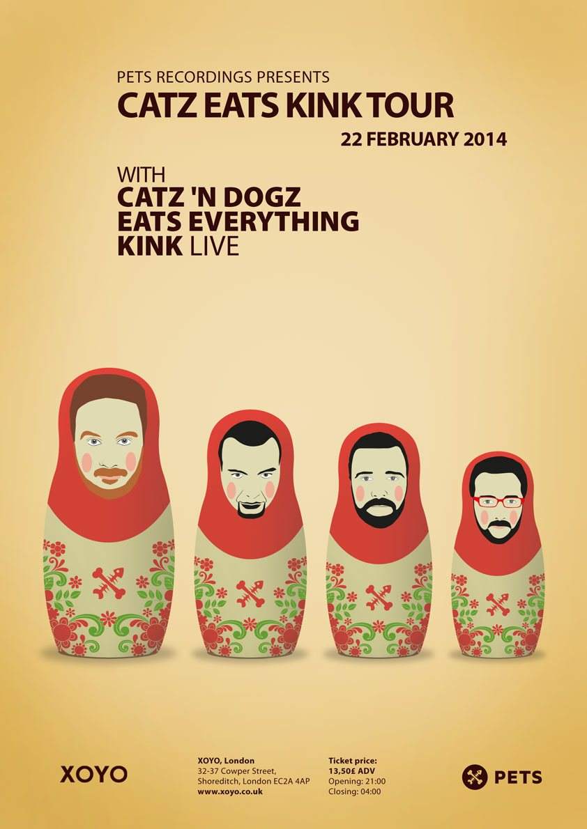 Eats Everything + Catz 'N Dogz + Kink - Página frontal