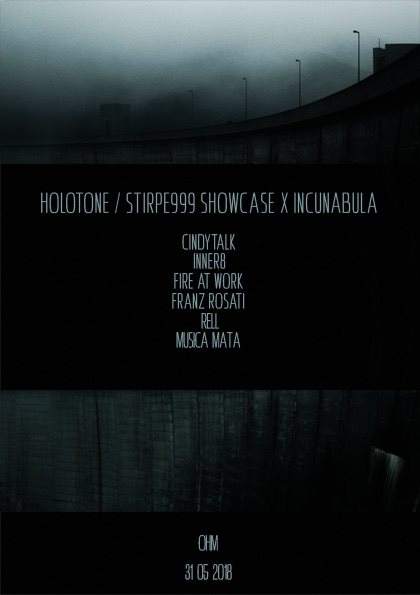 Holotone STIRPE999 Labels Showcase x Incunabula - フライヤー表
