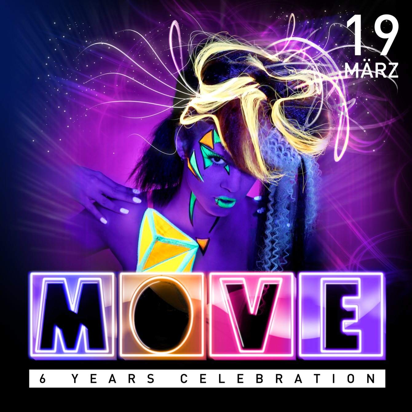 Move 6 Years Celebration with Spektre, Anna Reusch, Timmo & More - フライヤー表