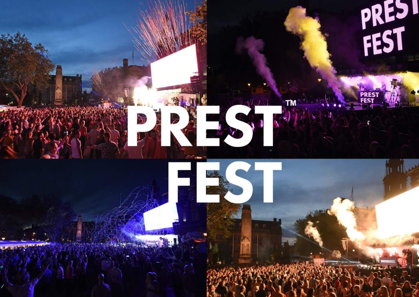 Prestfest 2021 - フライヤー裏