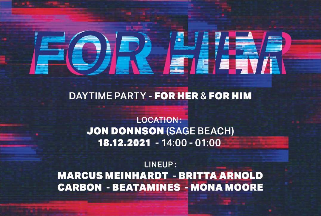 For Her & For Him ( Daytime Party ) - Página frontal
